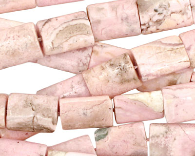 Rhodochrosite (soft pink) Thin Pillow 14x10mm