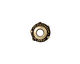 TierraCast Antique Brass (plated) Spiral Euro 6x12mm