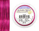 Artistic Wire Silver Plated Plum 26 gauge, 30 yards