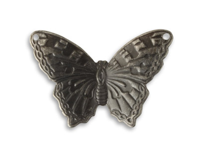 Vintaj Arte Metal Summer Azure Butterfly Link 34x23mm