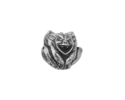 Green Girl Pewter Gargoyle 15x16mm