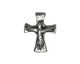 Green Girl Pewter Cross 18x23mm