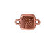TierraCast Antique Copper (plated) Dragonfly Link w/ Glue In 20x13mm