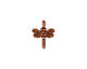 TierraCast Antique Copper (plated) Small Dragonfly Charm 12x15mm