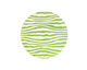 Lillypilly Lime Green Zebra Anodized Aluminum Disc 25mm, 24 gauge