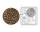 Vintaj DecoEtch Die Lily Pads 2 3/8" x 2 5/8"