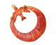 Patricia Healey Copper Peace Dove w/ Loop Pendant 42x50mm