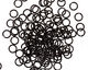 Artistic Wire Black Chain Maille Jump Ring 4.37mm, 20 gauge