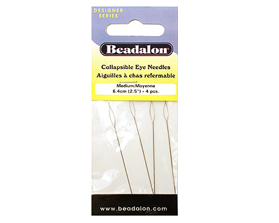 Beadalon Collapsible Medium Beading Needles