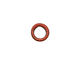 C-Koop Enameled Metal Ruby Red Ring 10-11mm