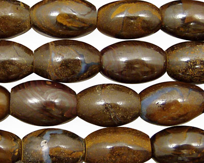 Boulder Opal Rice 16x8mm