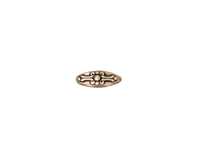 TierraCast Antique Silver (plated) Tudor 2-Hole Bar