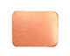 Copper Rectangle Blank 26x20mm