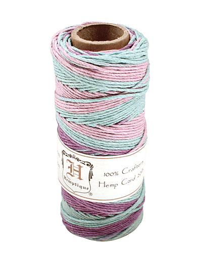 Pastel Hemp Twine 20 lb, 205 ft