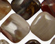 Russian Fossil Stone Diamond 24mm
