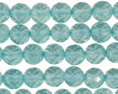 Aquamarine (syn.) Faceted Round 8mm