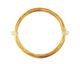 German Style Wire Gold (plated) Round 24 gauge, 12 meters