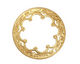 Brass Ornate Ring 35mm