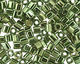 TOHO Gold Lustered Fern Cube 4mm Seed Bead