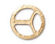 TierraCast Gold (plated) Tribuckle 28mm