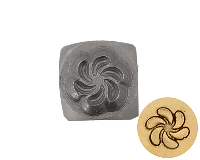 Pinwheel Metal Stamp 5mm