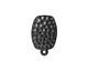 TierraCast Gunmetal Hammertone Ear Clip 13x20mm