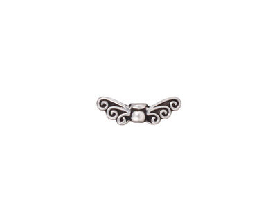 TierraCast Antique Silver (plated) Fairy Wings 5x13mm