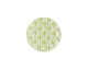 Lillypilly Lime Green Reeds Anodized Aluminum Disc 19mm, 24 gauge