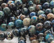 Midnight Blue Impression Jasper Round 6mm