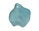 Lucite Marine Petal 25x27mm