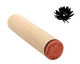 Torn Flower Mini Rubber Stamp 14x17mm
