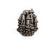 Green Girl Pewter Floating Castle 22x18mm
