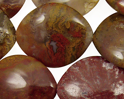 Agua Nueva Agate Horse Eye 30x25mm