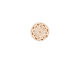 Lillypilly Bronze Lace Anodized Aluminum Disc 11mm, 24 gauge