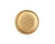 Nunn Design Antique Gold (plated) Crest Seal Tag 13mm