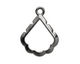 Artistic Wire Hematite Pear Wrapper 19x25mm