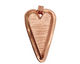 Copper Lipped Heart Bezel 29x53mm