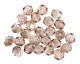 Czech Fire Polished Glass Twilight Light Amethyst Round 6mm