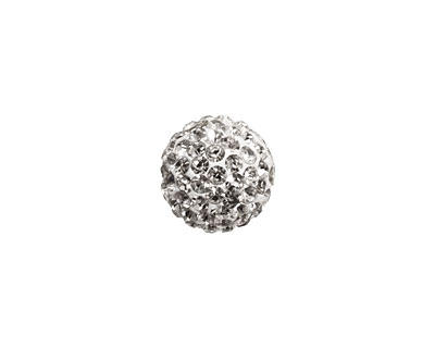 Crystal Pave Round 12mm (1.5mm hole)