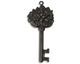 Vintaj Arte Metal Floral Key 20x50mm