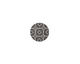 Lillypilly Black Baroque Anodized Aluminum Disc 11mm, 22 gauge