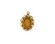 Stampt Antique Brass Open Weave Oval Setting 6x8mm