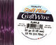 Soft Flex Purple Craft Wire 22 gauge, 15 yards