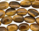 Tiger Eye Flat Oval 14x10mm