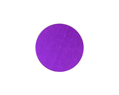 Lillypilly Purple Anodized Aluminum Disc 19mm, 24 gauge