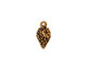 TierraCast Antique Gold (plated) Grapes Charm 8x15mm