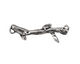 Rustic Charms Sterling Silver Twig Link 33x9mm
