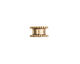Nunn Design Antique Gold (plated) Small Channel 6x11mm