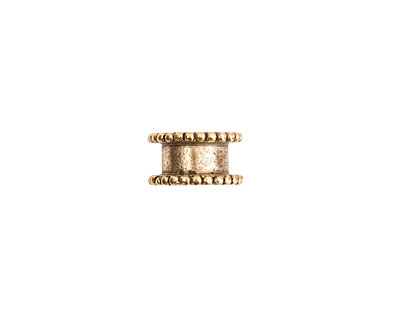 Nunn Design Antique Gold (plated) Small Channel 6x11mm