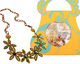 Glass Garden Zinnia Posey Necklace Kit